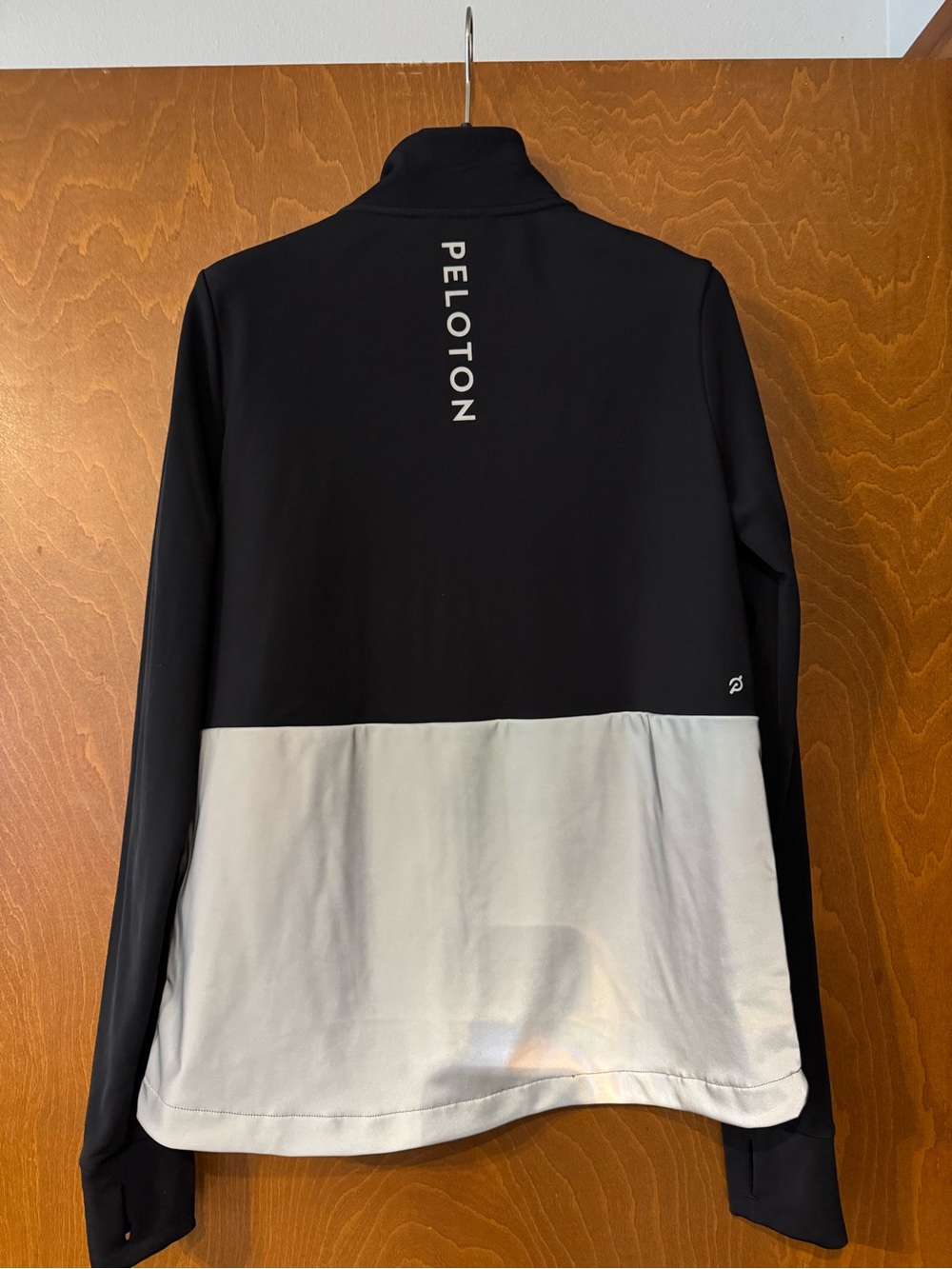 Peloton Black and White Colorblock Utility Jacket - Picture 7 of 8